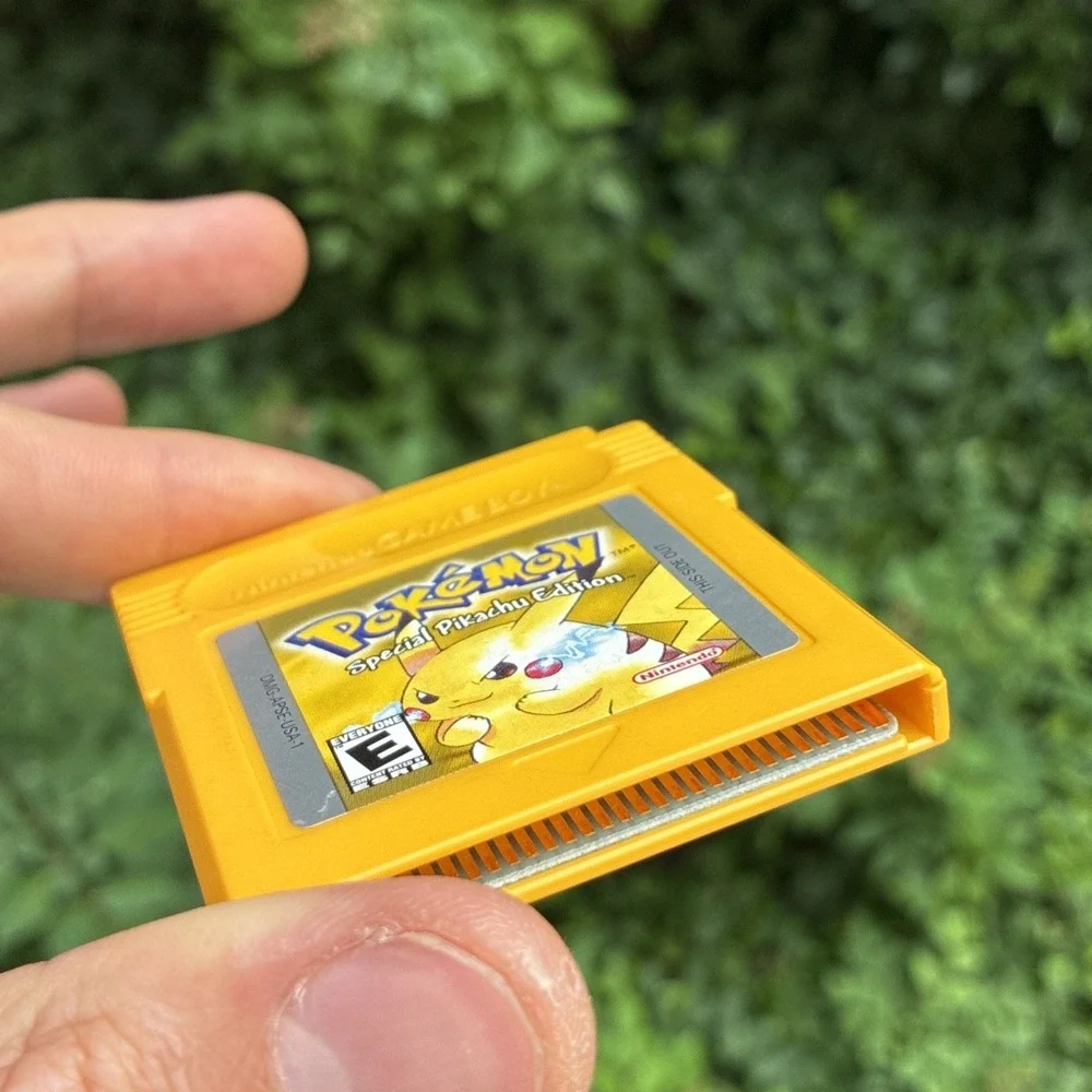 Pokemon YELLOW Version Special Pikachu Edition Game Boy Cartridge - WORKS Saves!